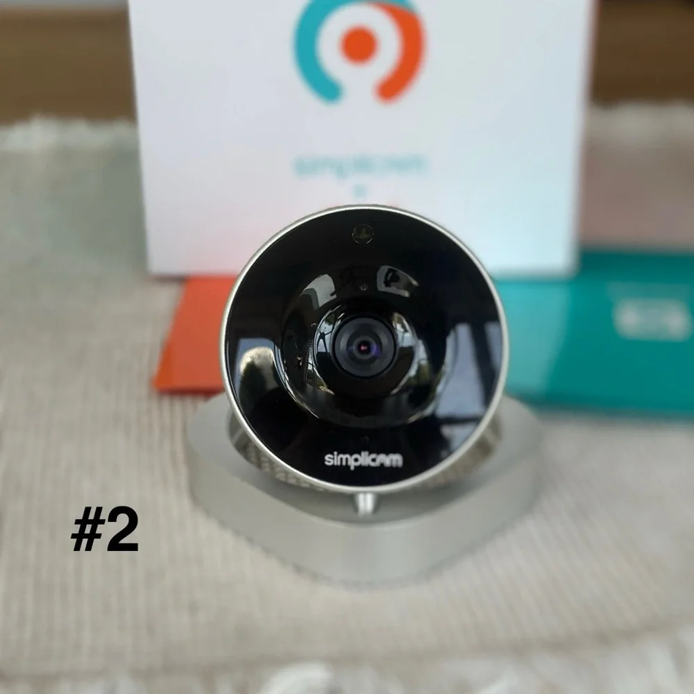 SimpliCam+ Powered By Closeli Indoor HD Wi-Fi Security Camera